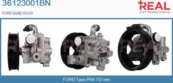 REAL 36123001BN - Pompe hydraulique, direction cwaw.fr