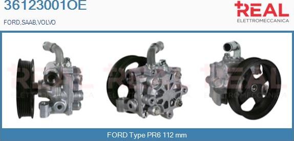 REAL 36123001OE - Pompe hydraulique, direction cwaw.fr