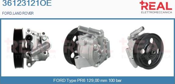 REAL 36123121OE - Pompe hydraulique, direction cwaw.fr