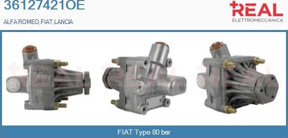 REAL 36127421OE - Pompe hydraulique, direction cwaw.fr