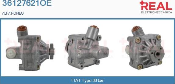 REAL 36127621OE - Pompe hydraulique, direction cwaw.fr