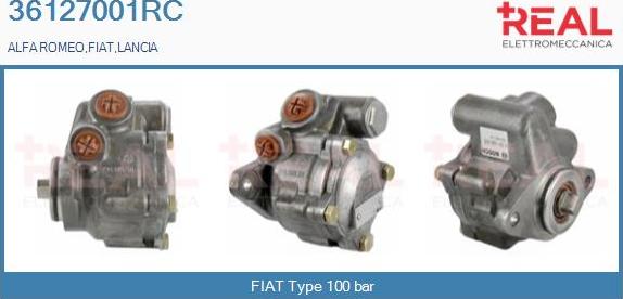 REAL 36127001RC - Pompe hydraulique, direction cwaw.fr