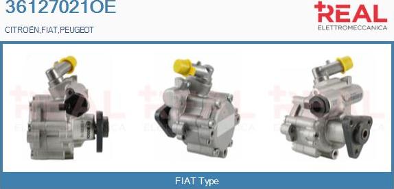 REAL 36127021OE - Pompe hydraulique, direction cwaw.fr