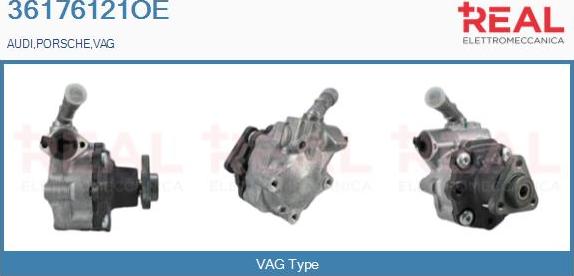 REAL 36176121OE - Pompe hydraulique, direction cwaw.fr