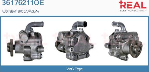 REAL 36176211OE - Pompe hydraulique, direction cwaw.fr