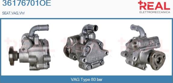 REAL 36176701OE - Pompe hydraulique, direction cwaw.fr