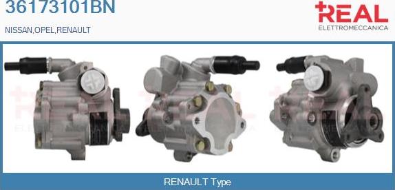 REAL 36173101BN - Pompe hydraulique, direction cwaw.fr