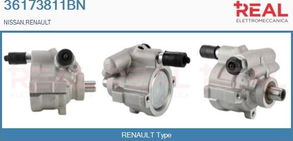 REAL 36173811BN - Pompe hydraulique, direction cwaw.fr