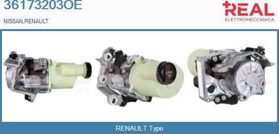 REAL 36173203OE - Pompe hydraulique, direction cwaw.fr