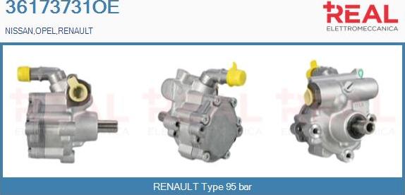 REAL 36173731OE - Pompe hydraulique, direction cwaw.fr