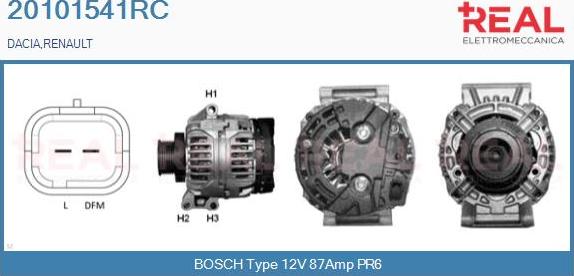 REAL 20101541RC - Alternateur cwaw.fr