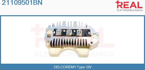 REAL 21109501BN - Pont de diodes, alternateur cwaw.fr