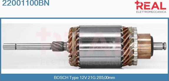 REAL 22001100BN - Induit, démarreur cwaw.fr