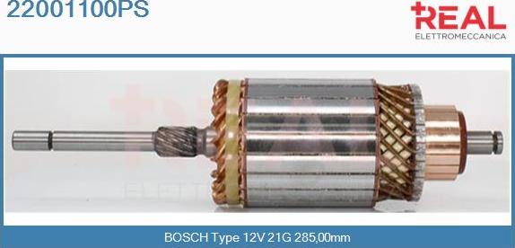 REAL 22001100PS - Induit, démarreur cwaw.fr