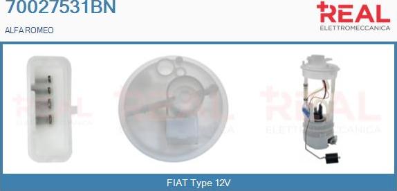 REAL 70027531BN - Module d'alimentation en carburant cwaw.fr