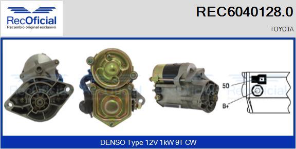 RECOFICIAL REC6040128.0 - Démarreur cwaw.fr