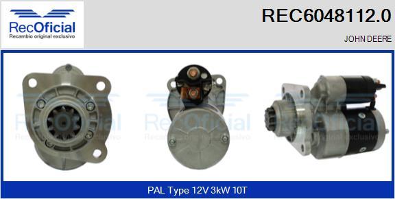 RECOFICIAL REC6048112.0 - Démarreur cwaw.fr