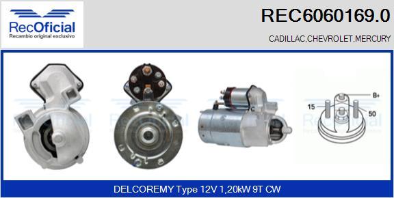 RECOFICIAL REC6060169.0 - Démarreur cwaw.fr