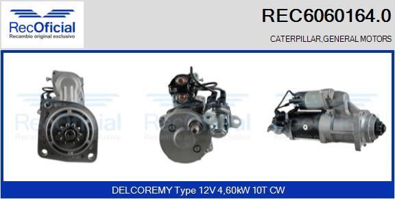 RECOFICIAL REC6060164.0 - Démarreur cwaw.fr