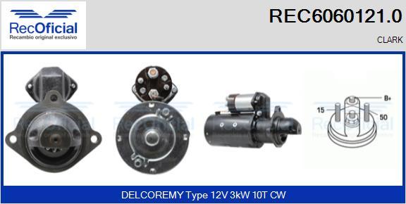 RECOFICIAL REC6060121.0 - Démarreur cwaw.fr