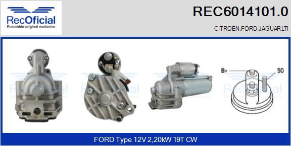 RECOFICIAL REC6014101.0 - Démarreur cwaw.fr