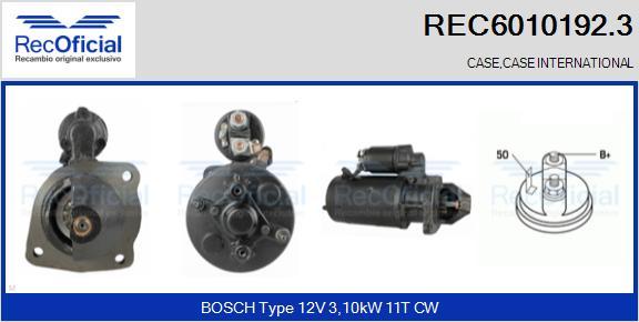 RECOFICIAL REC6010192.3 - Démarreur cwaw.fr