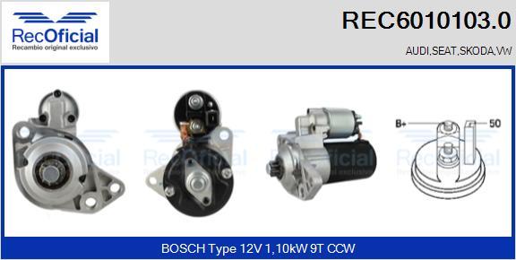 RECOFICIAL REC6010103.0 - Démarreur cwaw.fr