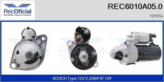 RECOFICIAL REC6010A05.0 - Démarreur cwaw.fr