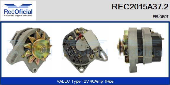 RECOFICIAL REC2015A37.2 - Alternateur cwaw.fr