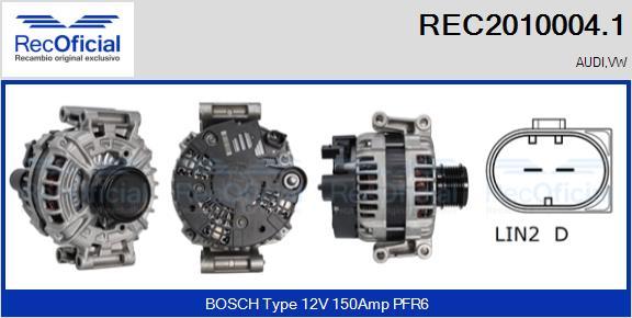 RECOFICIAL REC2010004.1 - Alternateur cwaw.fr