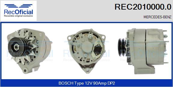 RECOFICIAL REC2010000.0 - Alternateur cwaw.fr