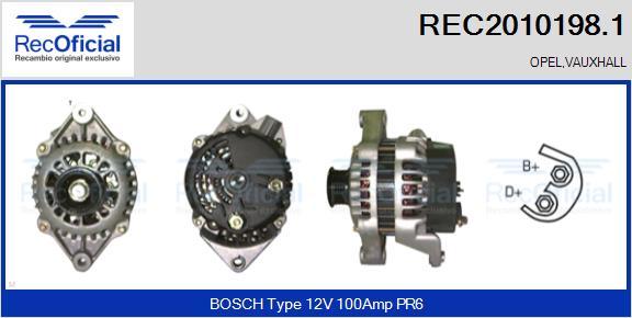 RECOFICIAL REC2010198.1 - Alternateur cwaw.fr