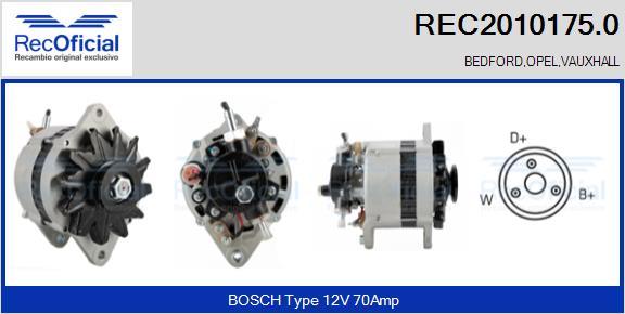 RECOFICIAL REC2010175.0 - Alternateur cwaw.fr