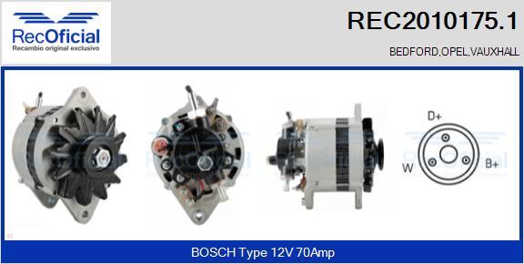 RECOFICIAL REC2010175.1 - Alternateur cwaw.fr