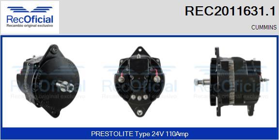 RECOFICIAL REC2011631.1 - Alternateur cwaw.fr