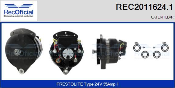 RECOFICIAL REC2011624.1 - Alternateur cwaw.fr