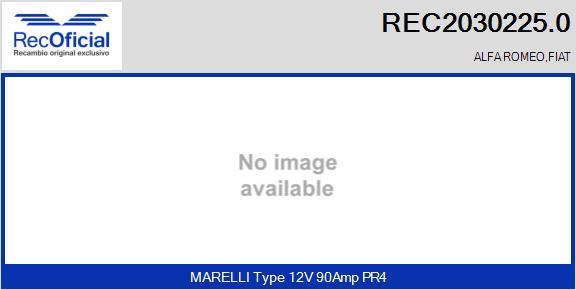 RECOFICIAL REC2030225.0 - Alternateur cwaw.fr