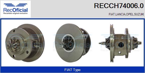 RECOFICIAL RECCH74006.0 - Carter central, compresseur cwaw.fr