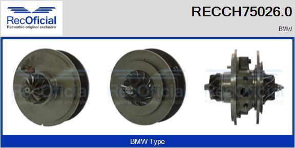 RECOFICIAL RECCH75026.0 - Carter central, compresseur cwaw.fr