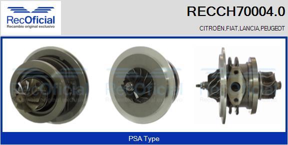 RECOFICIAL RECCH70004.0 - Carter central, compresseur cwaw.fr