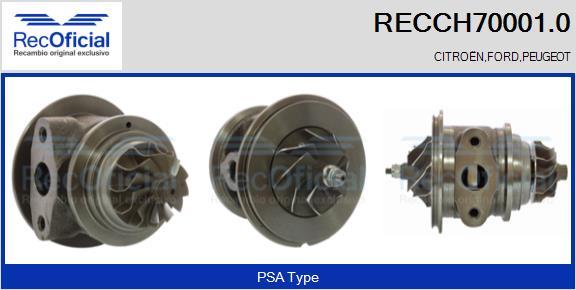 RECOFICIAL RECCH70001.0 - Carter central, compresseur cwaw.fr