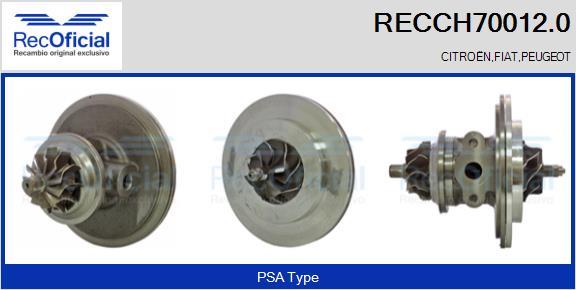 RECOFICIAL RECCH70012.0 - Carter central, compresseur cwaw.fr