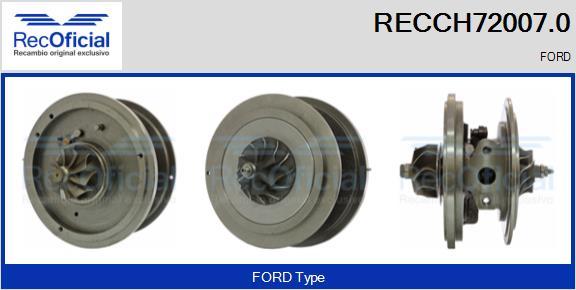 RECOFICIAL RECCH72007.0 - Carter central, compresseur cwaw.fr