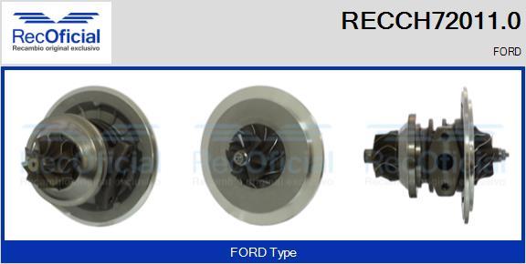 RECOFICIAL RECCH72011.0 - Carter central, compresseur cwaw.fr