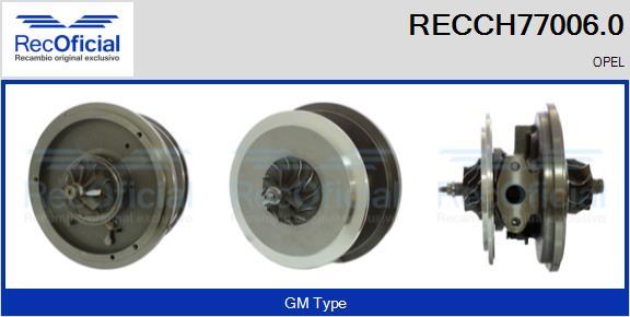 RECOFICIAL RECCH77006.0 - Carter central, compresseur cwaw.fr