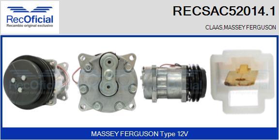 RECOFICIAL RECSAC52014.1 - Compresseur, climatisation cwaw.fr