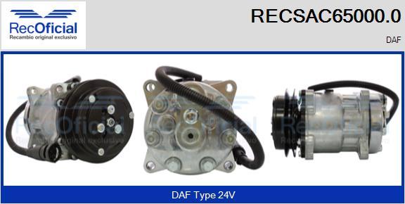 RECOFICIAL RECSAC65000.0 - Compresseur, climatisation cwaw.fr