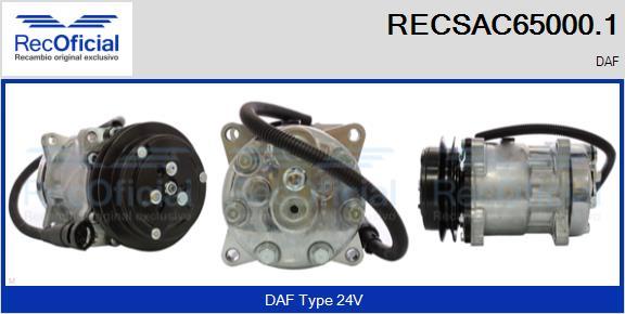 RECOFICIAL RECSAC65000.1 - Compresseur, climatisation cwaw.fr