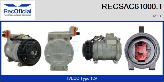 RECOFICIAL RECSAC61000.1 - Compresseur, climatisation cwaw.fr