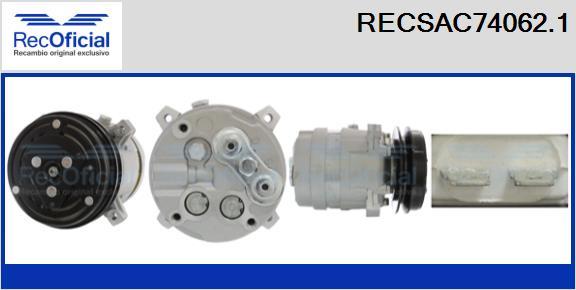 RECOFICIAL RECSAC74062.1 - Compresseur, climatisation cwaw.fr